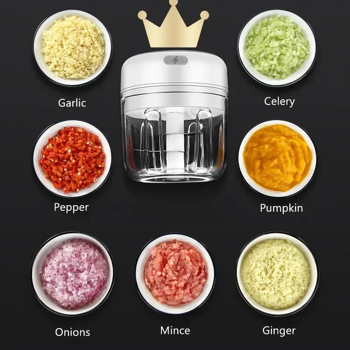 👉 Triturador Manual Multifuncional de Cozinha 500/900ml