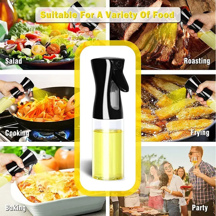 👉 Pulverizador de Óleo Premium para Cozinha 200/300/500ml