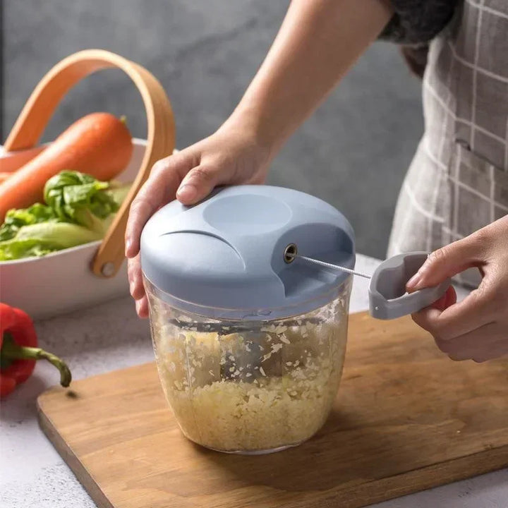 👉 Triturador Manual Multifuncional de Cozinha 500/900ml