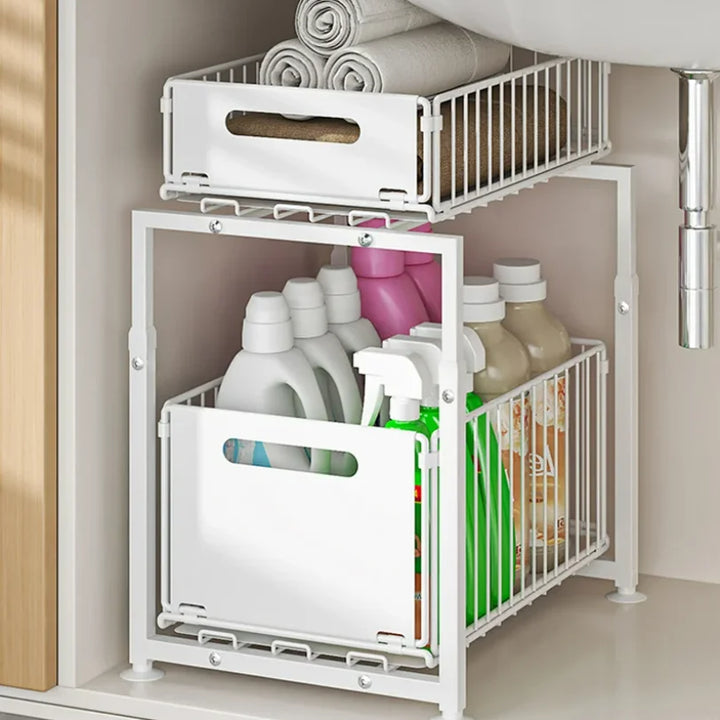 👉 Organizador Multiuso Deslizante para Cozinha