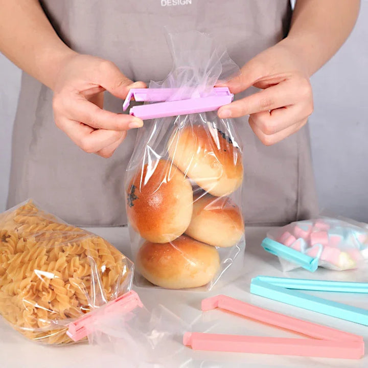 👉 Kit Prendedores Vedação Premium para Alimentos