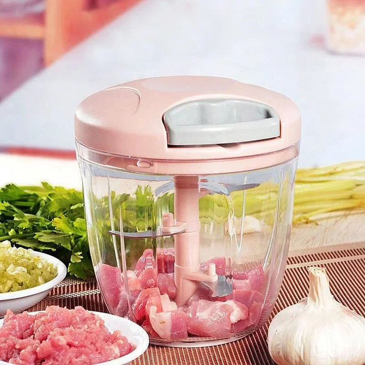 👉 Triturador Manual Multifuncional de Cozinha 500/900ml