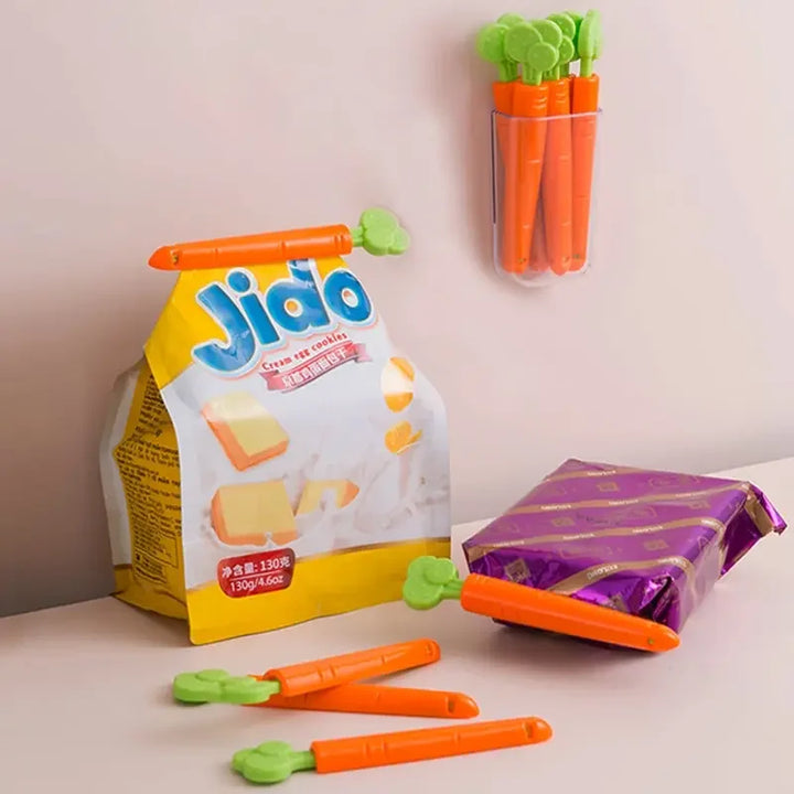 👉 Kit Prendedores Vedação Premium para Alimentos