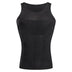 YBFDO Men Body Shaper Slimming Compression Vest Undershirt Seamless Waist Trainer Tank Top Belly Control Weight Loss Shapewear