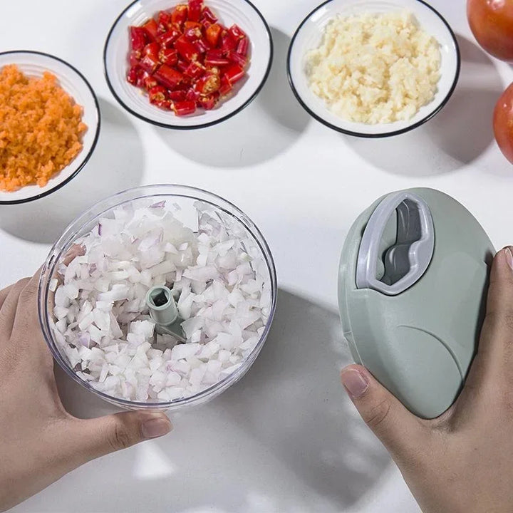 👉 Triturador Manual Multifuncional de Cozinha 500/900ml