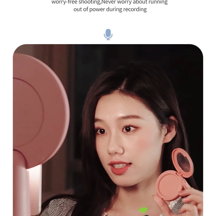 Basix 2.4G Wireless Lavalier Microphone Portable Audio Video Recording Mini Mic for iPhone Android Live Broadcast Gaming Phone